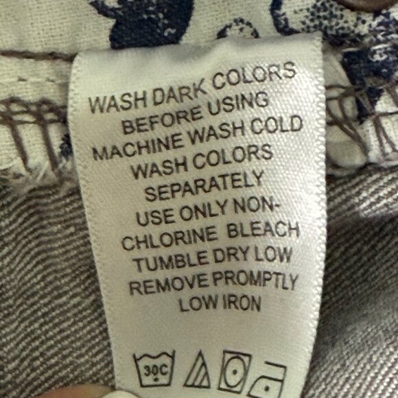 Denim 24/7 Gray Denim Stretchy Jeans Size 22T - Picture 10 of 10